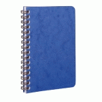 CAHIER RELIURE INTÉGRALE AGE BAG 9X14 100 PAGES LIGNÉ - BLEU - LOT DE 10