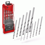 COFFRET DE FORETS À MÉTAUX HSS-G - 13 PIÈCES EINHELL