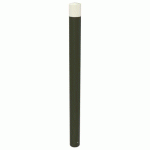 POTELET URBIN PMR TÊTE BOMB MÉT HTR 1.20M Ø102MM OLIVE 6003 - BUTON DESIGN