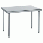 TABLE INOX CENTRALE LONGUEUR 1600 MM