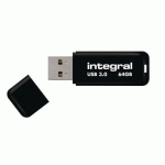 CLÉ BLACK USB 3.0 64 GB NOIR - INTEGRAL