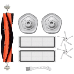 TLILY - KIT DE PIÈCES DE RECHANGE POUR W10 W10 PRO ROBOT ASPIRATEUR BROSSE LATÉRALE PRINCIPALE VADROUILLE TISSU FILTRE HEPA