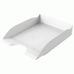 LOT DE 6 - CORBEILLE À COURRIER BASIC, SUPERPOSABLE, NOIR