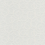 PAPIER PEINT MODERNE PAPIER PEINT TENDANCE TAPISSERIE MODERNE PAPIER PEINT INTISSÉ À PEINDRE BLANC - 10,05 X 0,53 M - BRICOFLOR