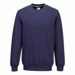 PORTWEST EC300 SWEAT EN COTON BIO RECYCLABLE MARINE - TAILLE S