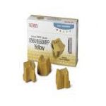 3 X ENCRE SOLIDE JAUNE XEROX POUR PHASER 8560 / 8560MFP