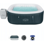 SPA GONFLABLE CARRÉ LAY-Z-SPA IBIZA AIRJET™ 4 - 6 PERSONNES - BESTWAY