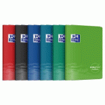 CAHIER EASYBOOK OCEANIS AGRAFE 170X220 96P SEYES ASSORTI - OXFORD