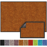 KARAT - TAPIS DE PORTE PAILLASSON D'ENTRÉE RHINE MARRON 90 X 120 CM - MARRON