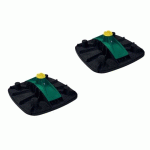 KIT 2 PIEDS SUPPORTS POUR SUPPORTAGE VERTICAL YÉTI®480 WALRAVEN
