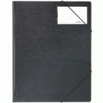 LOT DE 3 - CHEMISE À ÉLASTIQUES PREMIUM, A4, NOIR