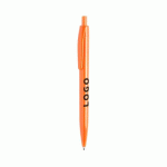 STYLO BILLE RÉTRACTABLE UNI PUBLICITAIRE ORANGE - MARQUAGE 1 COULEUR
