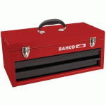 CAISSE À OUTILS MÉTALLIQUE À 2 TIROIRS 523X257X247MM - BAHCO