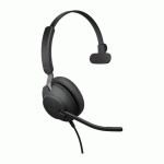 CASQUE MICRO FILAIRE JABRA EVOLVE2 40 SE MONO UC