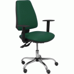 CHAISE DE BUREAU ELCHE S 24 HORAS SIMILICUIR VERT BOUTEILLE - PIQUERAS Y CRESPO