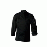 VESTE DE CUISINE MIXTE NERO MANCHES LONGUES