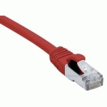 CORDON RJ45 CATÉGORIE 6A F/UTP LSOH SNAGLESS ROUGE - 20 M