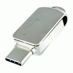 INTEGRAL CLÉ USB DUAL 360 C 64 GO USB 3.0 (USB-A), USB 3.1 (USB-C) GRIS