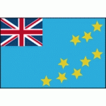 DRAPEAU TUVALU : DIMENSIONS - 40 X 60 CM