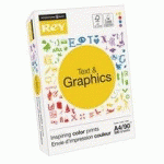 RAMETTE PAPIER REY TEXT & GRAPHICS A4 90 G - 500 FEUILLES - BLANC