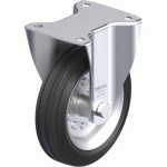 BLICKLE - ROULETTE FIXE Ø 180MM BANDAGE CAOUTCHOUC SBR 170KG - B-VE 180R