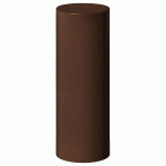 BORNE BARCELONE Ø 22 CM - ZINC MARRON 8017 - PROCITY