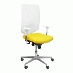 CHAISE DE BUREAU OSSA BLANCHE - JAUNE