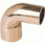 COUDE CUIVRE À SOUDER 90° MÂLE / FEMELLE - DIAMÈTRE 18 MM BRICOZOR