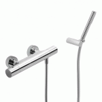 DOUCHE THERMOSTATIQUE DOUCHETTE À MAIN ANTICALCAIRE (034.116.01) AVEC SUPPORT ORIENTABLE ET FLEXIBLE. - TRES 26116209