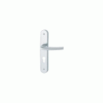 ENSEMBLE SAN DIEGO GRAND MODEL TYPE CLÉ I POUR CYLINDRE EUROPÉEN FINITION F1 ALU ASPECT ARGENT - HOPPE - 3559782