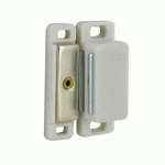 LOQUETEAU MAGNÉTIQUE PAT GMOB - POSE EN APPLIQUE - BLANC - PAR 10 INTERGES