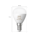 PHILIPS HUE WHITE&COLOR AMBIANCE E14 5,1 W X2