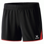 SHORT - ERIMA - 5-C CLASSIC FEMME NOIR/ROUGE