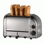 TOASTER 4 TRANCHES INOX 220V-DUALIT - IN SITU