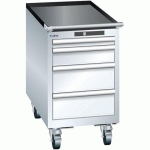 ARMOIRE BLANC PUR 411X725X723 AVEC 4 TIR. 75KG _ 78.453.110 - LISTA