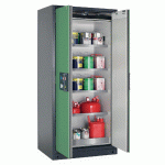 ARMOIRE SÉCURITÉ Q-PEGASUS-90 Q90.195.090.WDAC GRIS/VERT - MANUTAN COLLECTIVITÉS