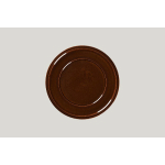 ASSIETTE PLATE ROND CUIVRE PORCELAINE Ø 24 CM RAKSTONE EASE