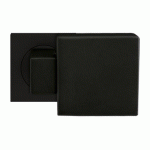 BOUTON DE PORTE PIVOTANT - FORME CUBE Ø60 MM - SÉRIE EK550D - NOIR KARCHER DESIGN