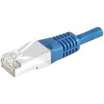 DEXLAN CORDON RJ45 CATEGORIE 6A S/FTP BLEU - 15 M