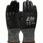 GANTS ANTICOUPURE ANTI-COUPURE F ENDUCTION SILICONE PAUME ET DOIGTS - 6