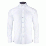 J.HARVEST & FROST PB146 BEDFORD CHEMISE REGULAR FIT HOMMES BLANC - TAILLE S