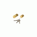JEU DE CYLINDRES ZENITH POUR SERRURE LAITON POLI 45MM - ISEO - 56370451S