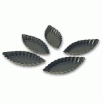 MOULE BARQUETTE EXOPAN® CANNELÉ 10 CM  (VENDU PAR 25)