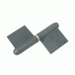 PAUMELLE DE GRILLE NŒUD ROND LAME AU CENTRE 80MM - FAURE ET FILS - GPS08BLCT