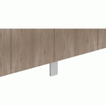 PIEDS INTERMÉDIAIRES BLANC HT 15 CM POUR MEUBLE ALLEGRA - QUADRIFOGLIO