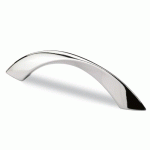 POIGNÉE DE MEUBLE CORIA EN ZINC FINITION CHROMÉ BRILLANT - PAR 4 HETTICH