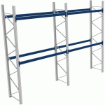 RACK 1 DÉPART + 1 SUIVANT LXLXH 2700X5800X4500 800KG 2 NIV - BITO