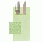 SERVIETTE CANGURITO   DRY COTTON 55 G/M² 33X40 CM AIRLAID KIWI (VENDU PAR 900)