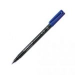 STAEDTLER FEUTRE POUR RÉTROPROJECTION POINTE SUPER FINE ENCRE PERMANENTE BLEUE LUMOCOLOR