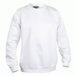 SWEAT COL ROND BLANC TAILLE XS - BLAKLADER